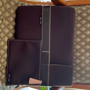 NWOT 14x 10” Laptop sleeve with 8x6” accessory pouch
